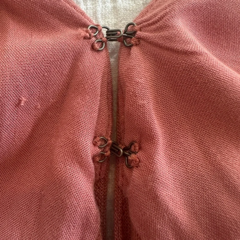 Abercrombie & Fitch Tie-Front Linen Top - Picture 5 of 5